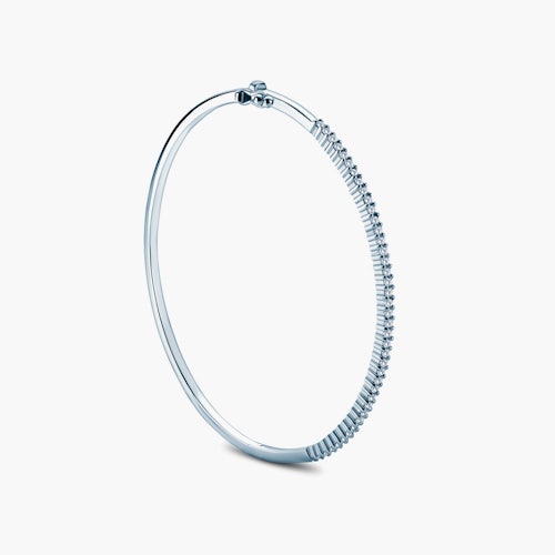 Bransoletka SAVICKI: białe złoto, diamenty